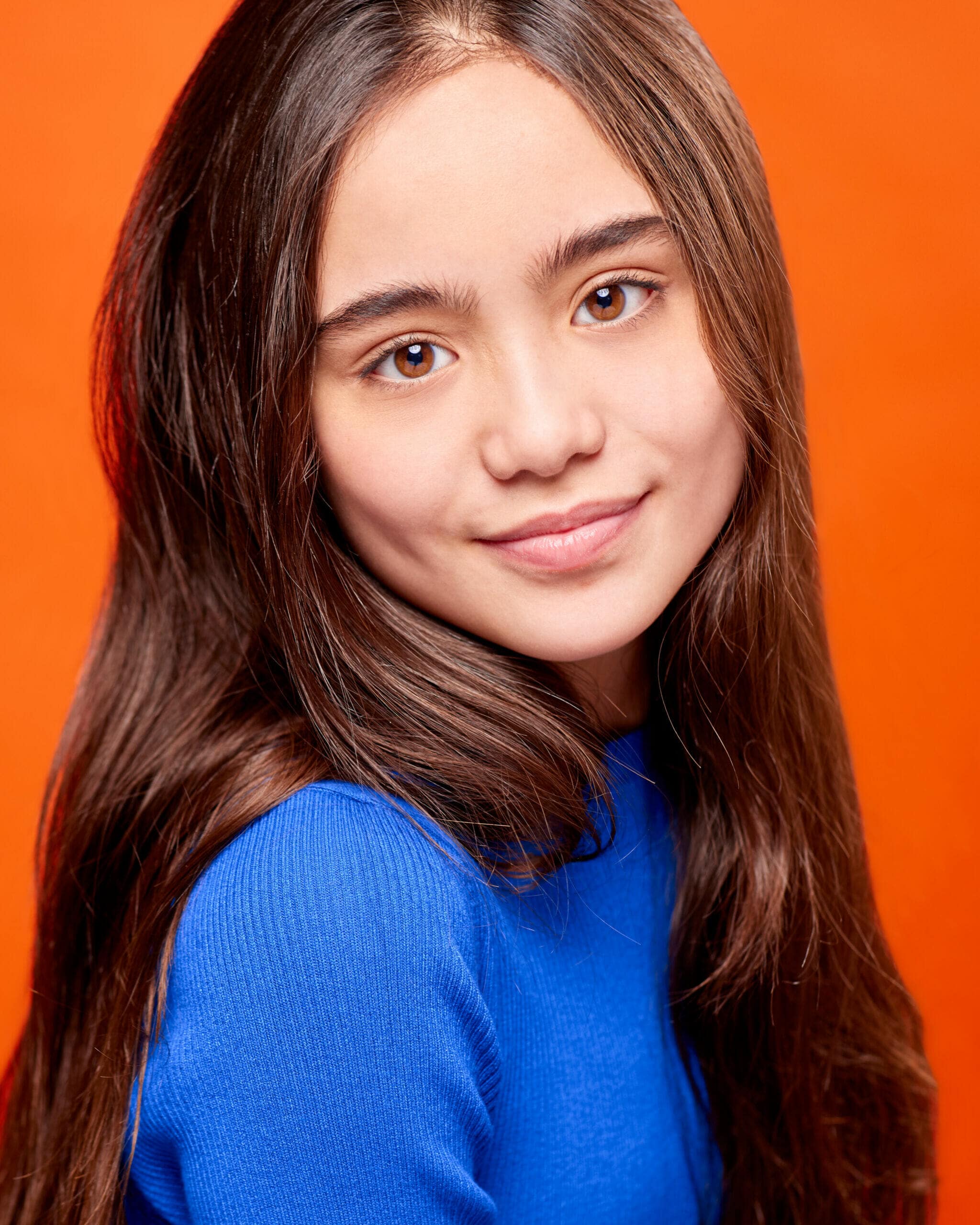 Clean portrait with approachable professional expression
