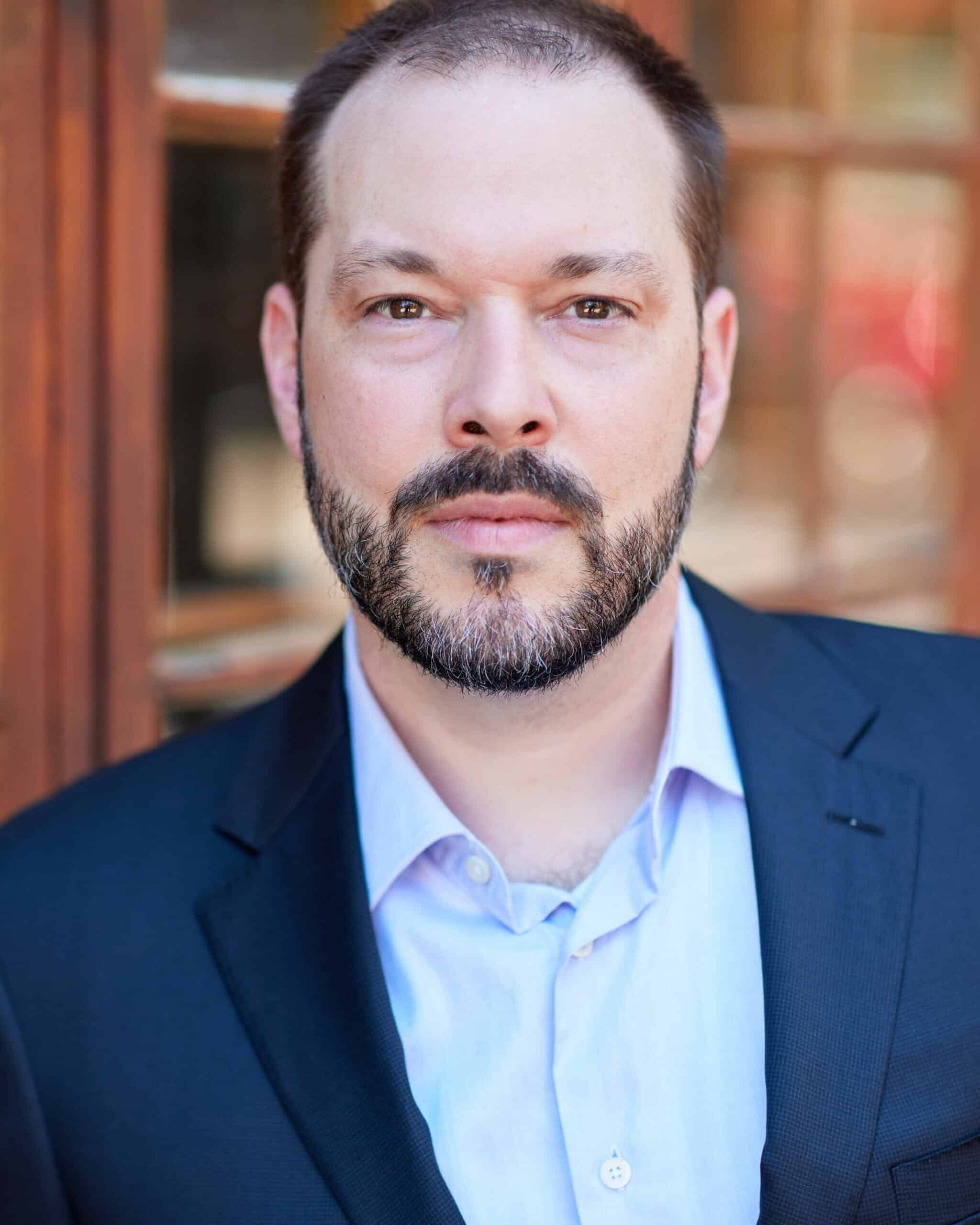 Professional profile portrait with natural expression