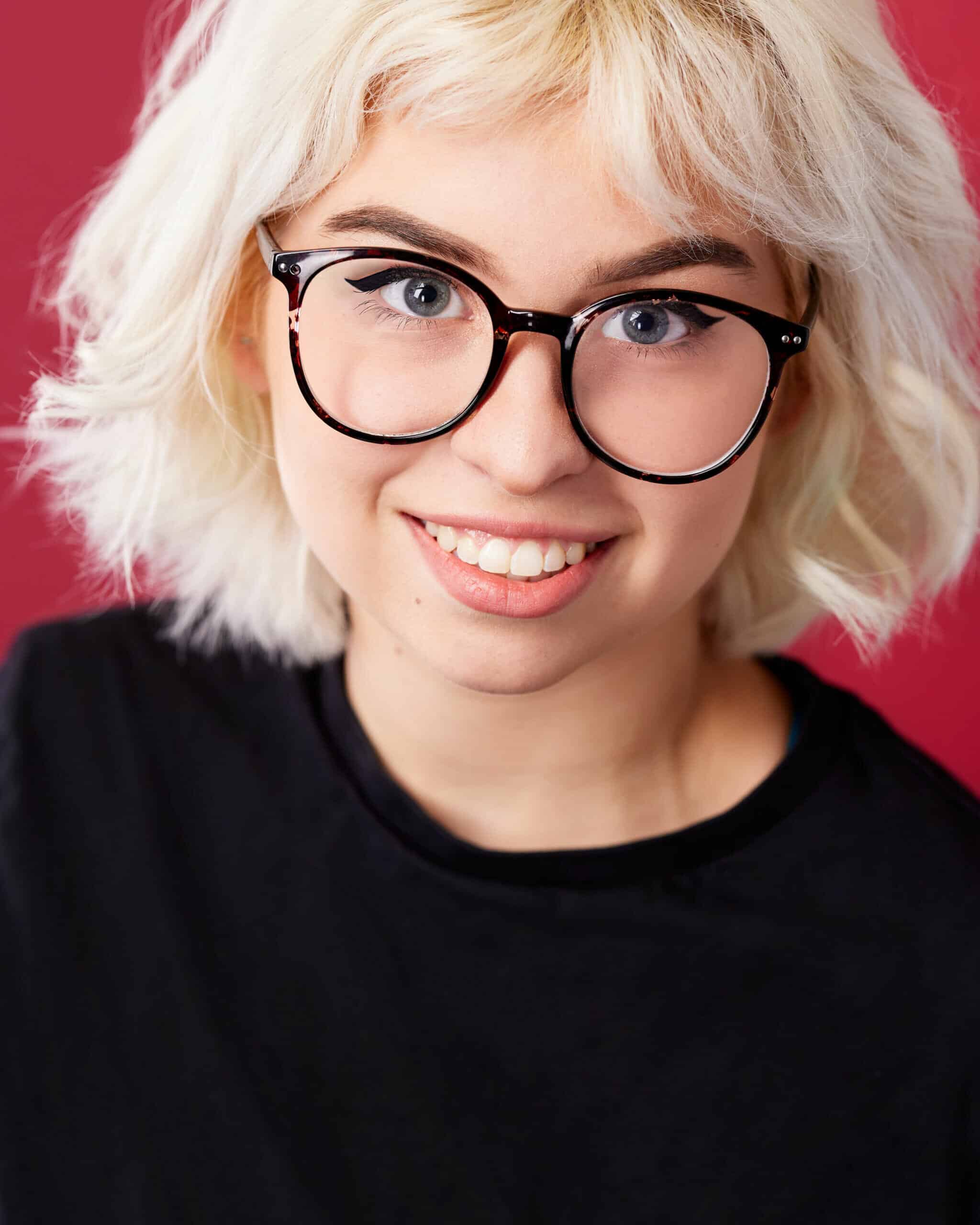 Corporate-style headshot portrait photographed by Gareth